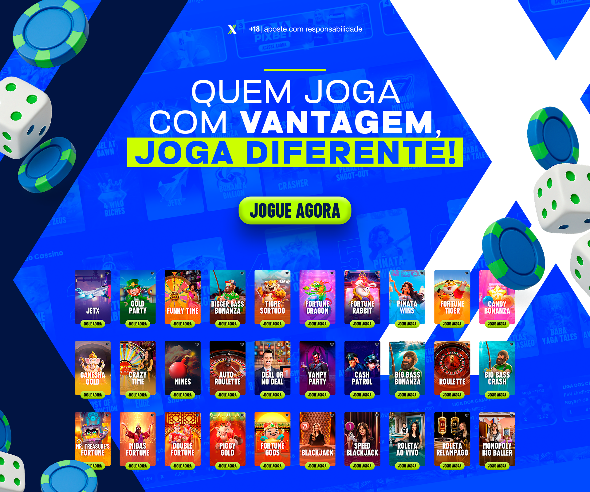 Banner Pixbet Desktop